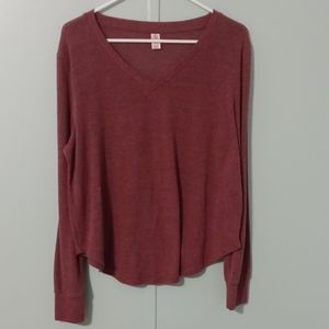 New Direction Intimates Top Burgandy Stretchy Size Large‎ has 1 spot